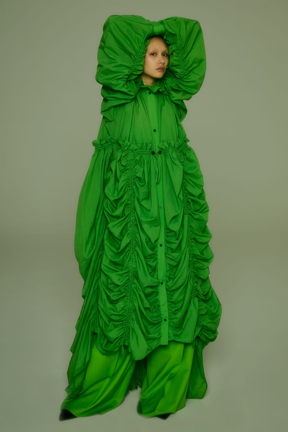 brogger sustainable brand green outfit