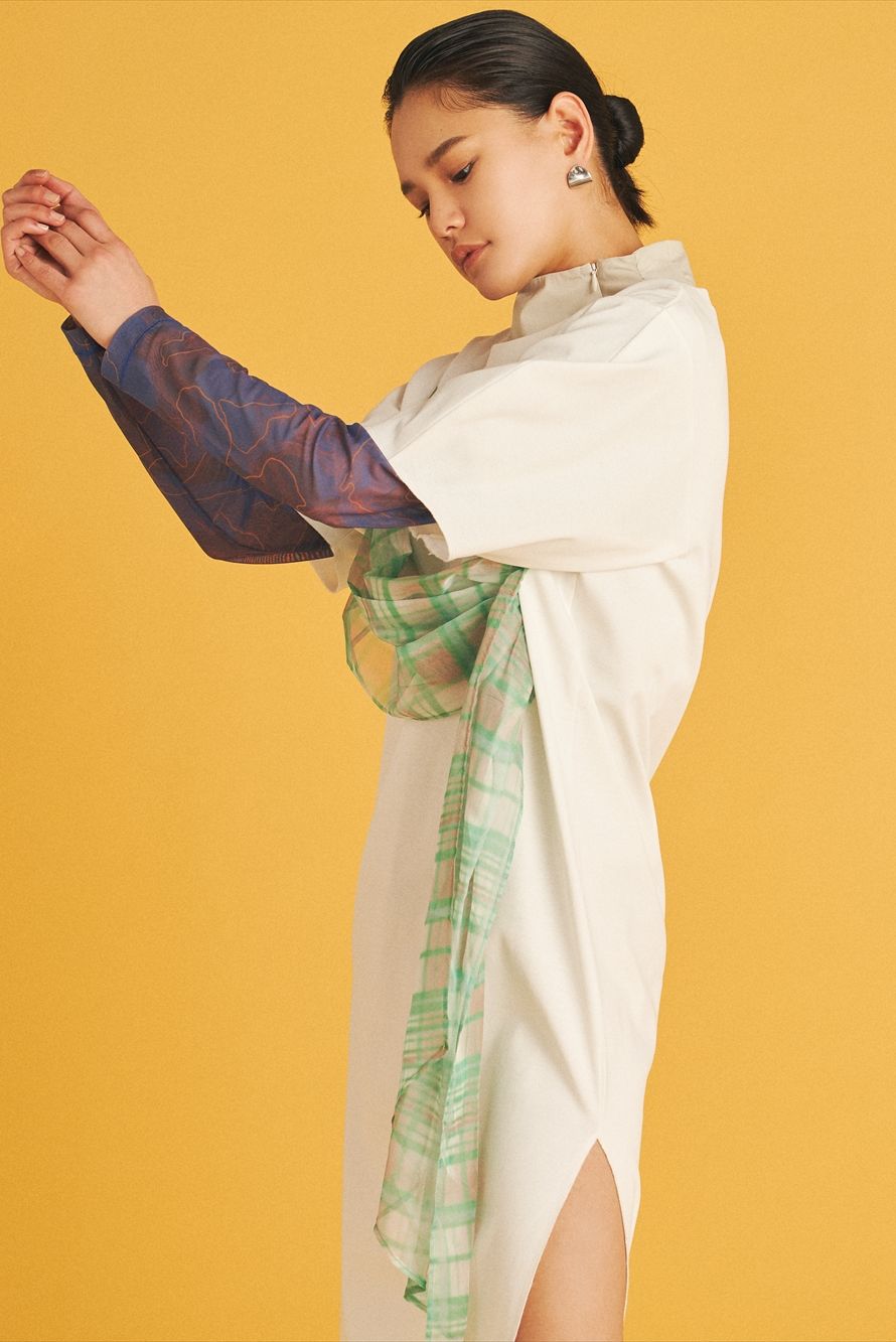 Yellow, Textile, Costume, Kimono, 