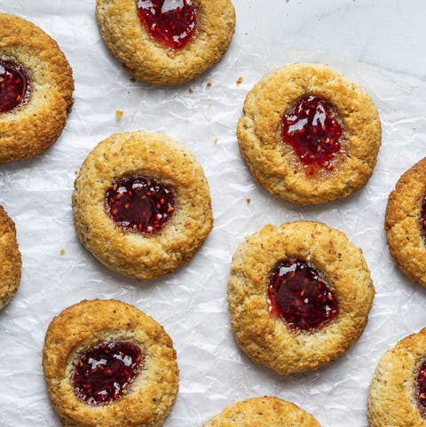 Gluten-Free Almond Thumbprints gluten free almond thumbprints