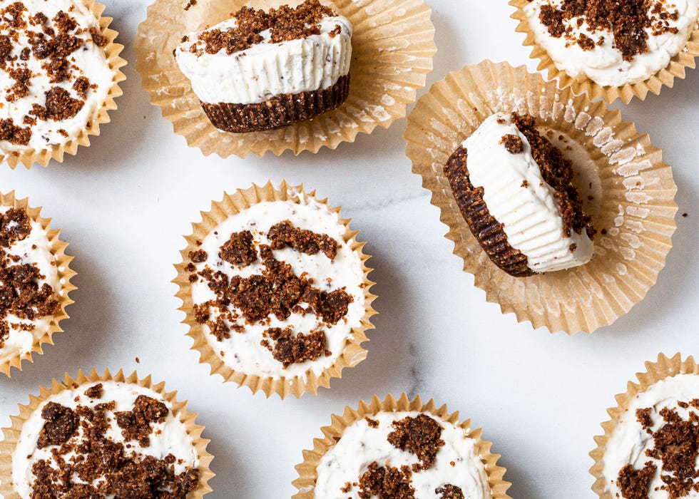 keto cookies n cream cheesecakes