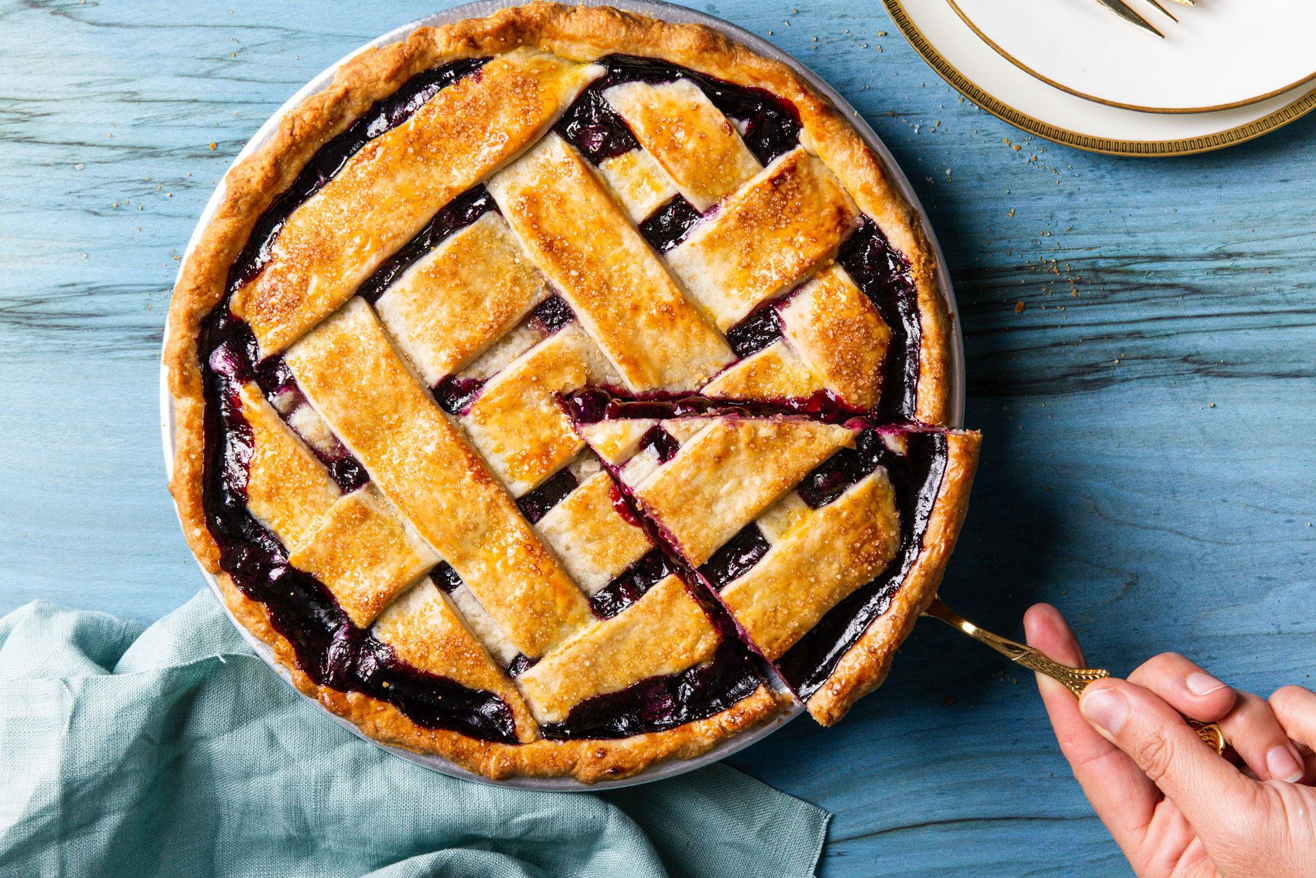 Best Blueberry Pie Recipe - How to Make Blueberry Pie