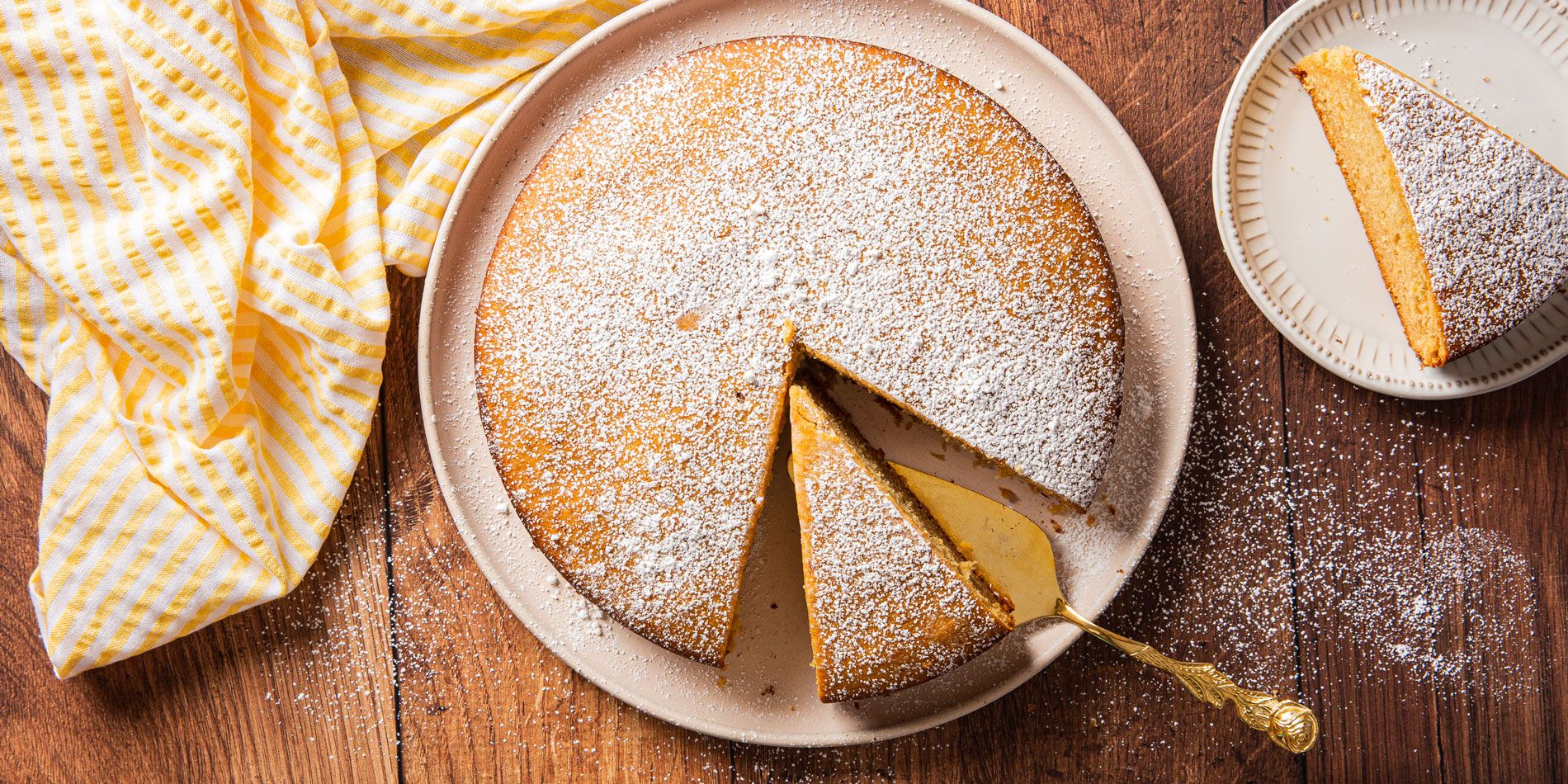 Almond, Polenta and Honey Cake | Dessert Recipes | Woman & Home