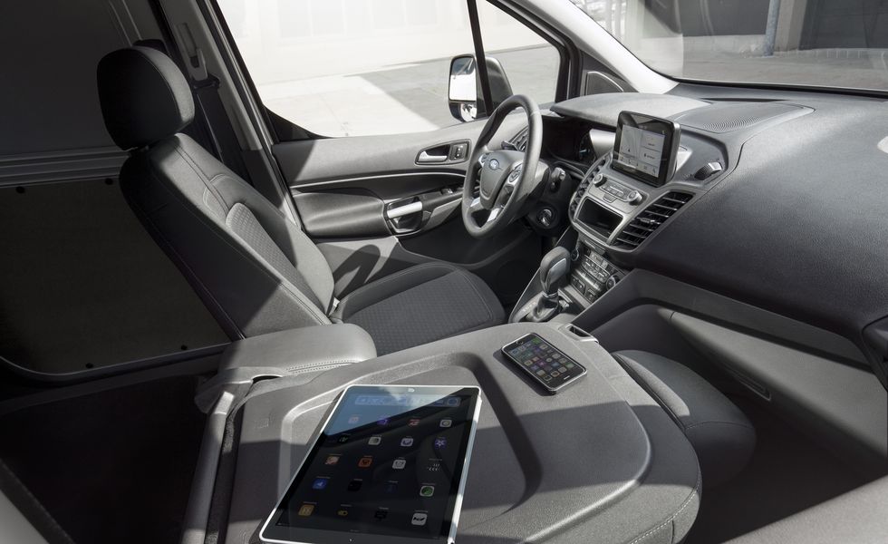 2020 ford transit connect interior