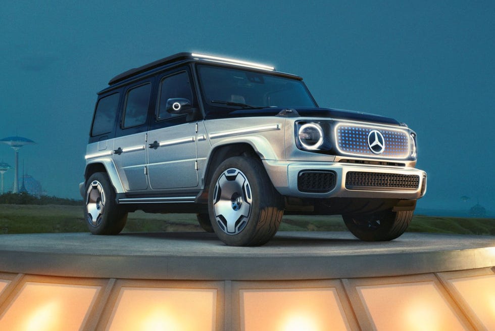 Mercedes EQG concept Mercedes Eqg Concept