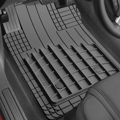 Motor Trend FlexTough Contour - Deep Dish Heavy Duty Rubber Car Floor Mats