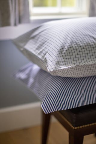 ralph lauren home shirting stripe bed collection with designer shawn henderson