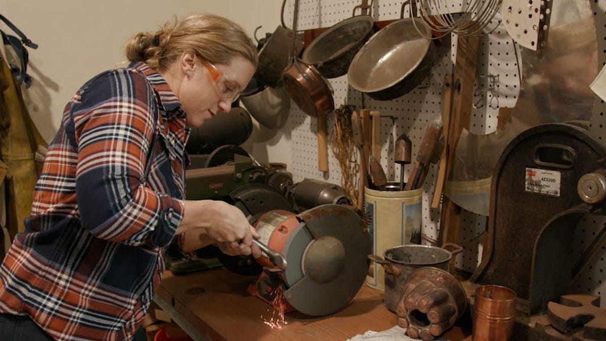 Handmade Copper Mixing Bowl by Sara Dahmen