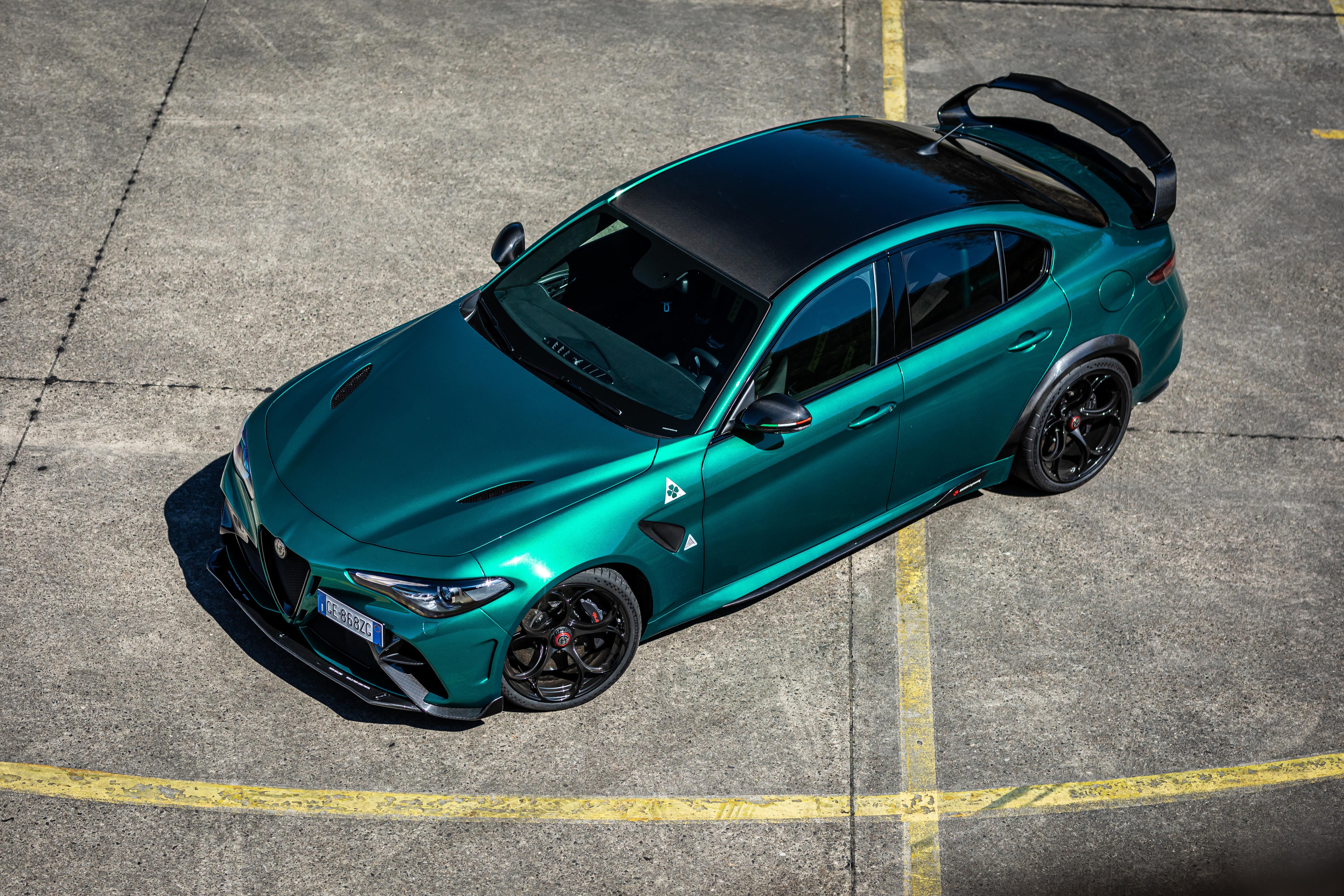 2021 Alfa Romeo Giulia GTAm Radicalizes the Sports Sedan