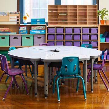 classroom with wayfair products in it