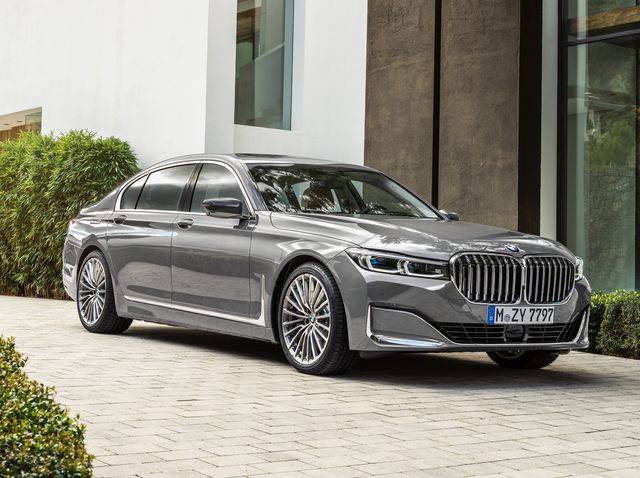 2021 bmw 7 series front