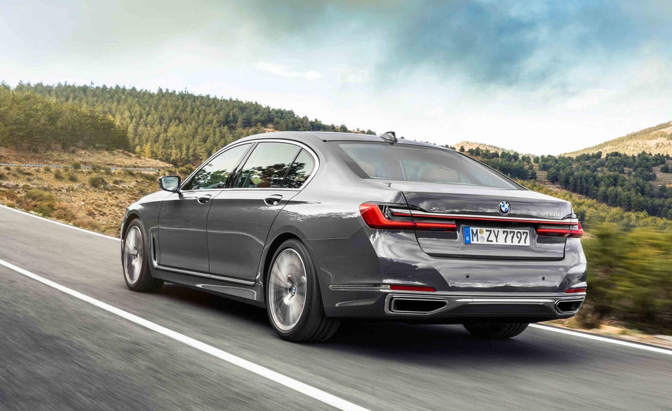 2021 bmw 7 series rear