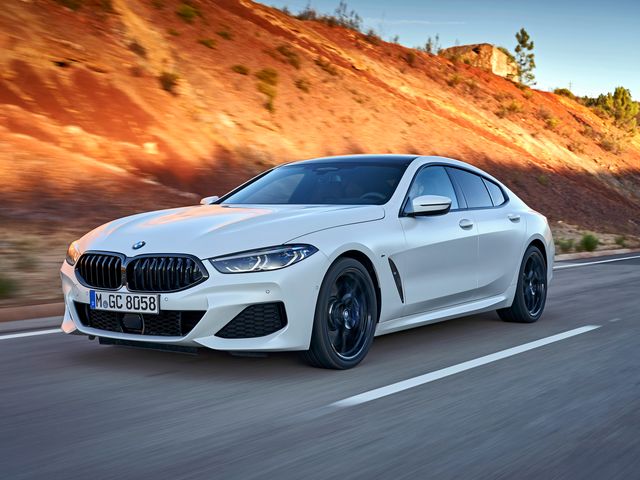 2021 bmw 8 series gran coupe front