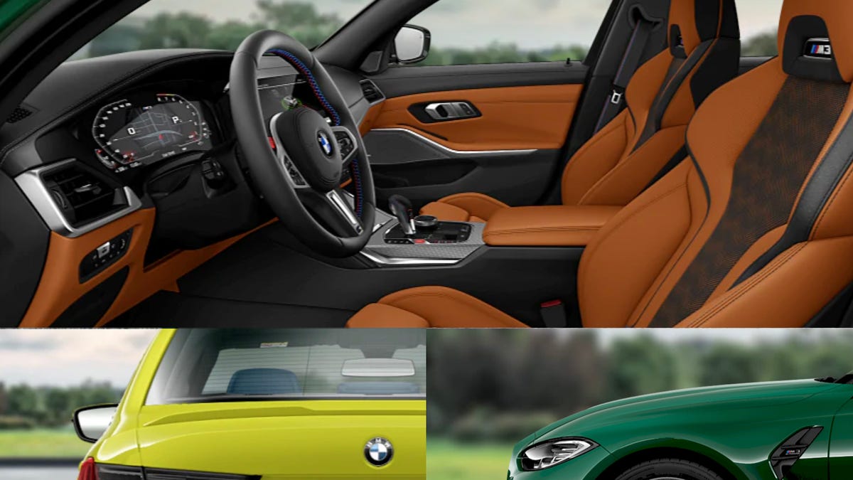 Explore The 2021 Bmw M3 And M4 S Crazy Color Combos