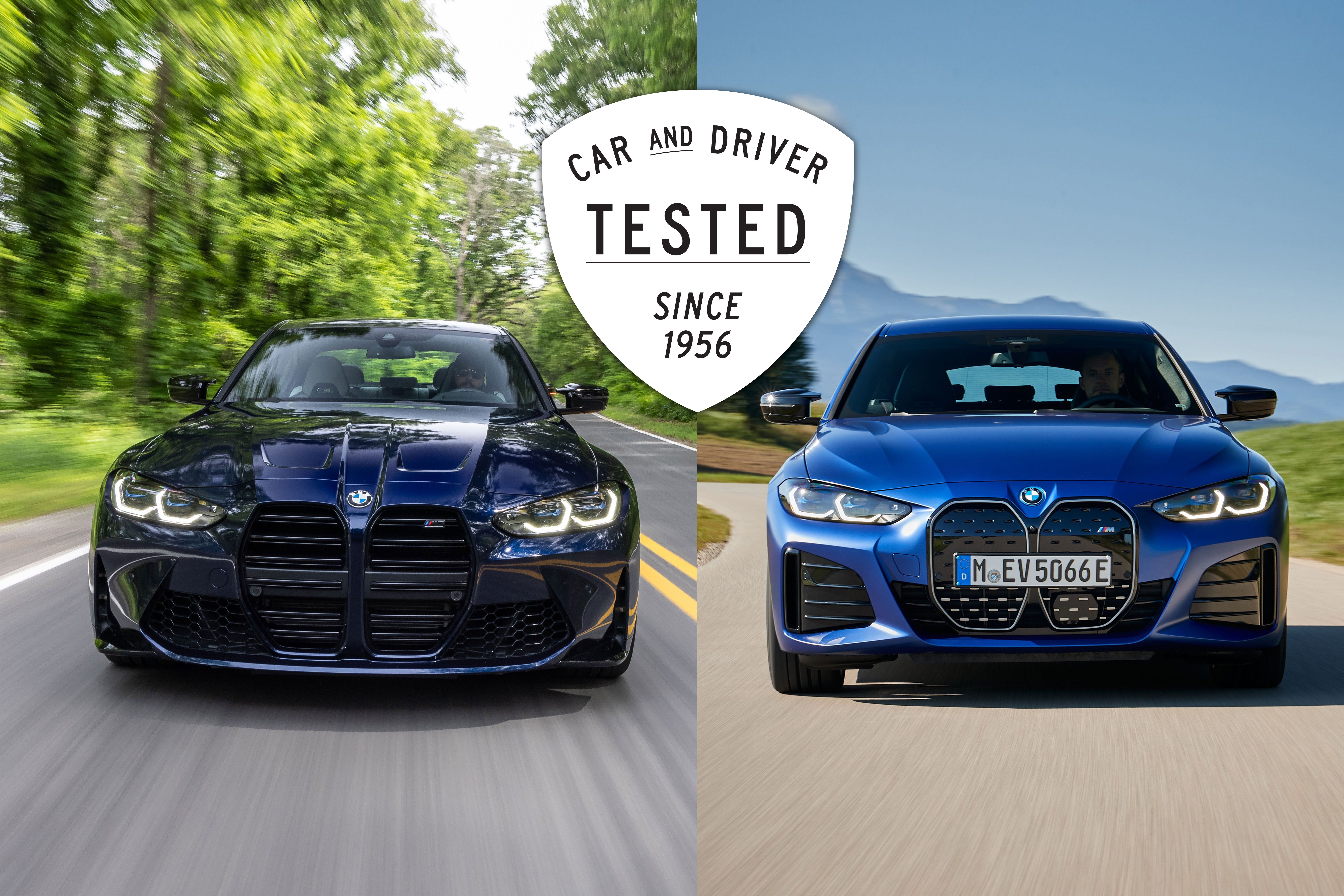 V8-Like Power and 300 Miles of Range: We Drive BMW's New Electric i4 Sport  Sedan