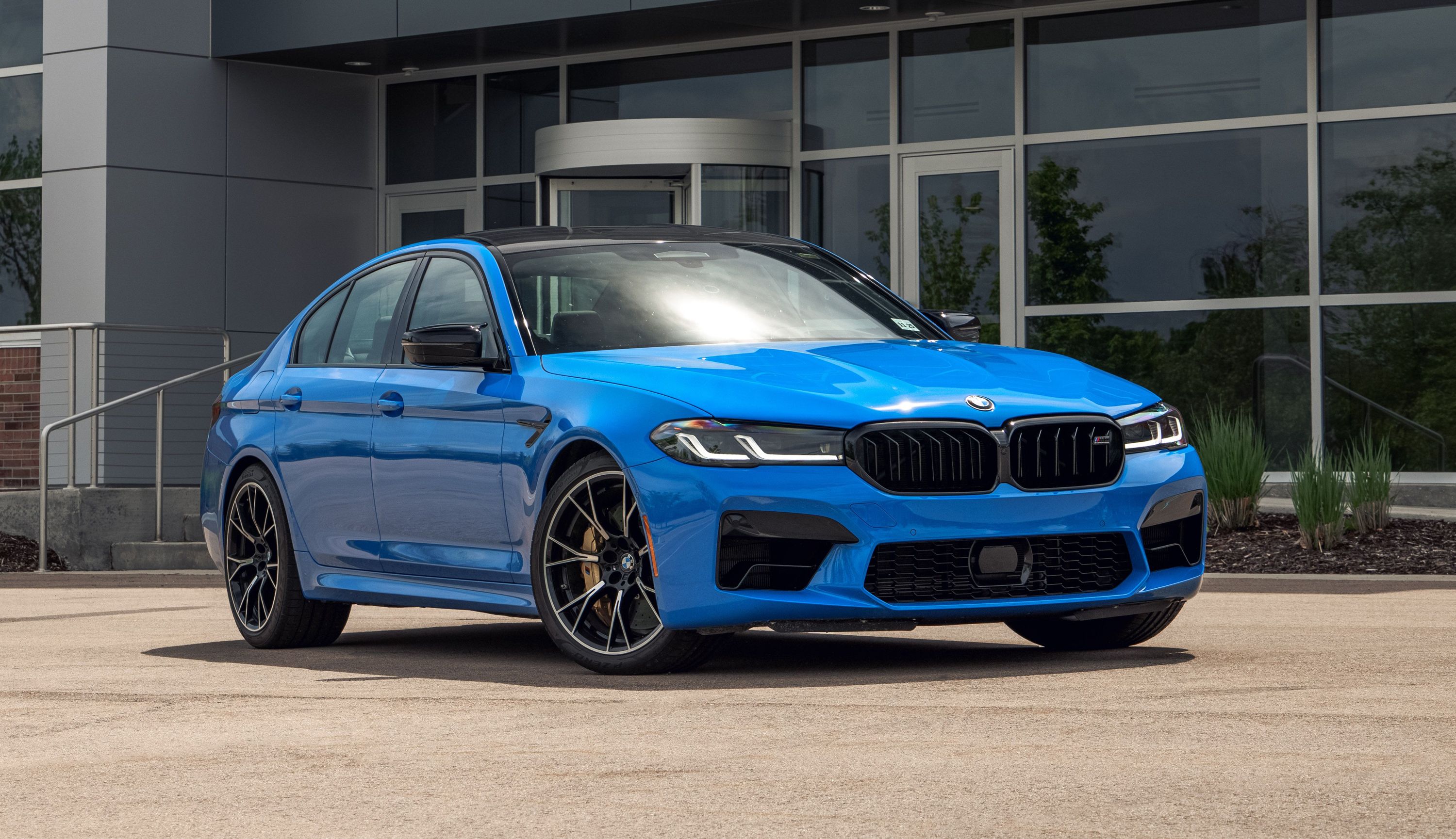 The new BMW M5 Competition.