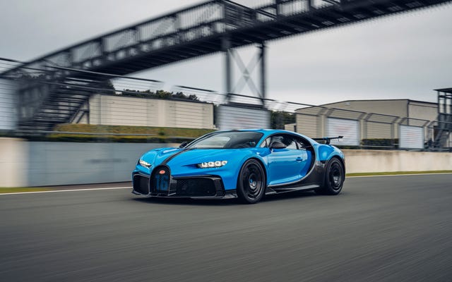 View Photos of the 2021 Bugatti Chiron Pur Sport