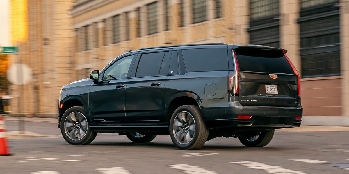 2025 Cadillac Escalade SUV exterior rear view