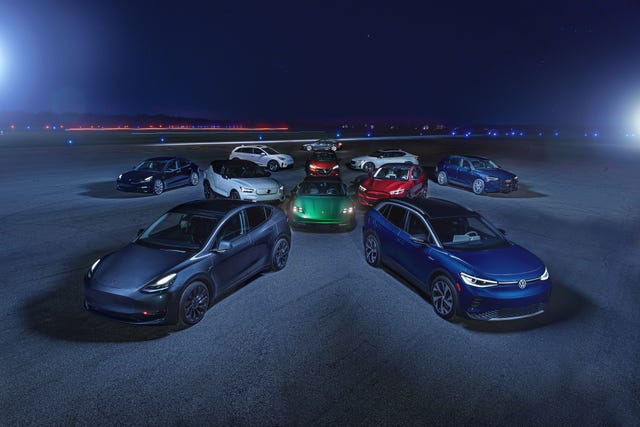 2021 car and driver ev of the year