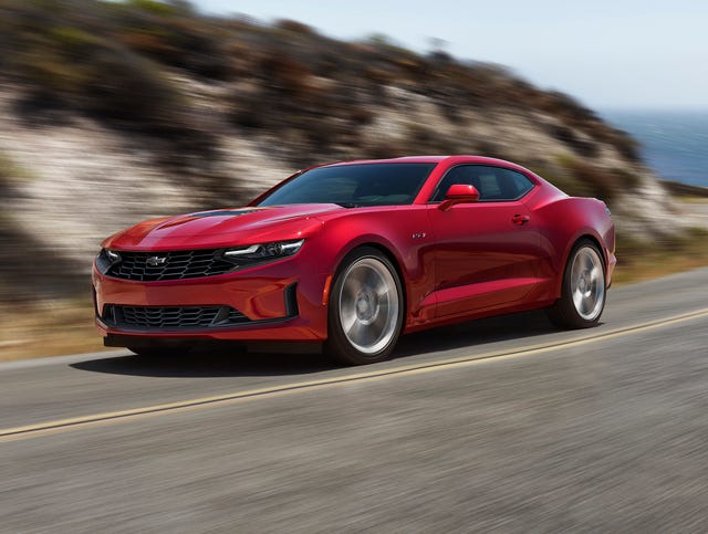 2021 chevrolet camaro front