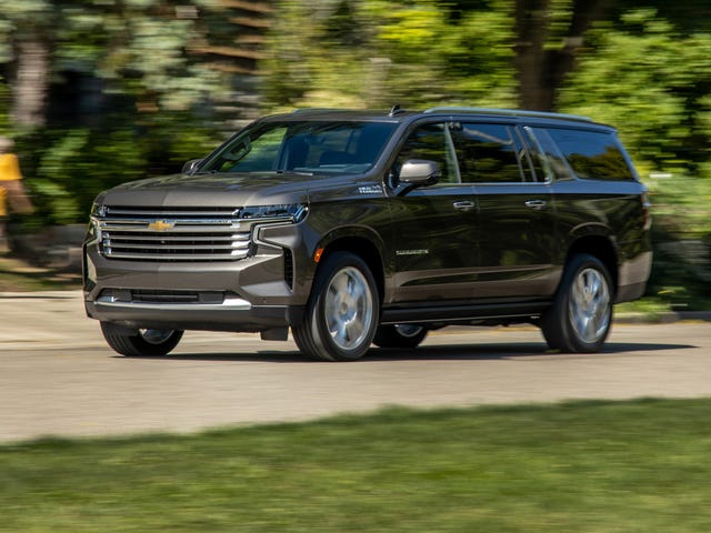 2021 chevrolet suburban 4wd high country front