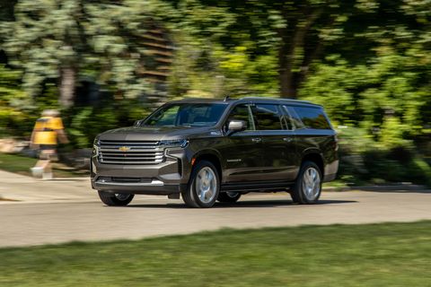 2021 chevrolet suburban 4wd high country front