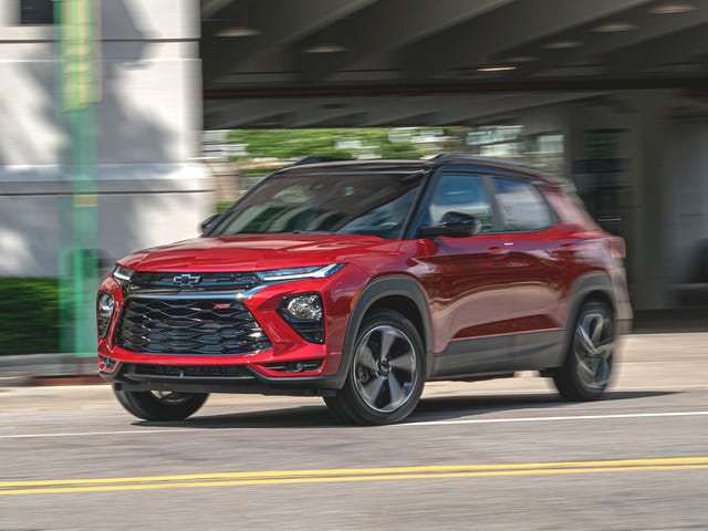 2021 chevrolet trailblazer rs awd front