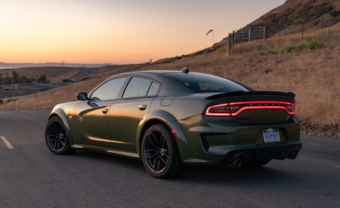 2021 dodge charger rear