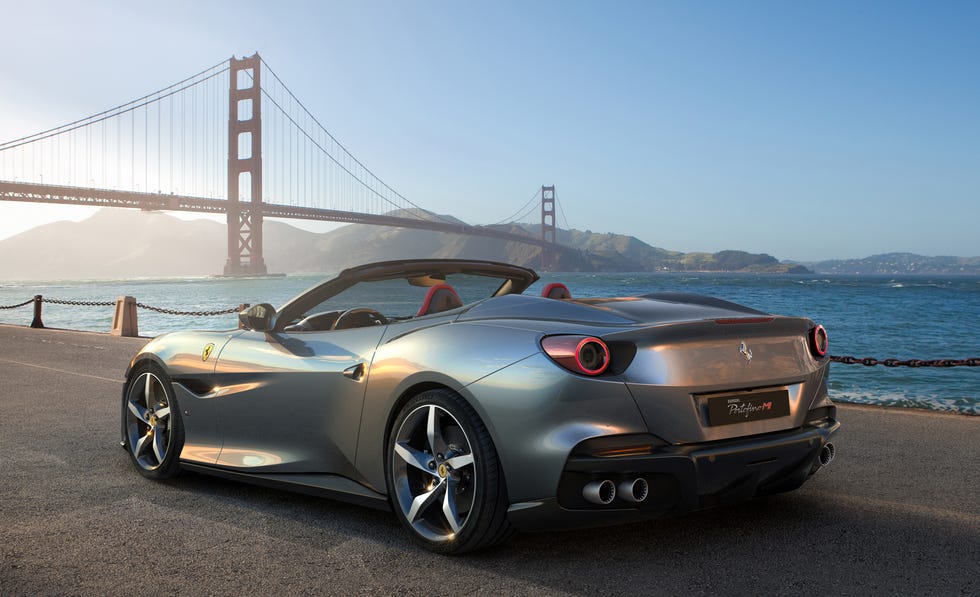 2021 ferrari portofino m rear