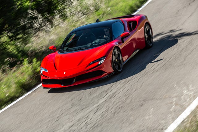 The 2021 Ferrari SF90 Stradale Hypercar Goes from Silent to Violent