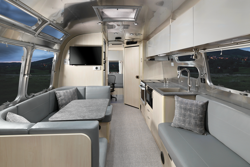 airstream flying cloud office interior