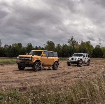 2021 ford bronco outer banks and 2021 jeep wrangler unlimited sport
