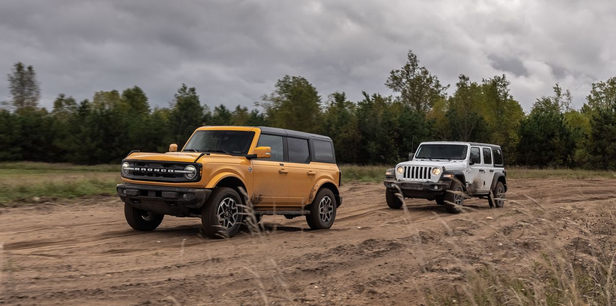 Comparison Test: 2021 Ford Bronco vs. 2021 Jeep Wrangler Unlimited