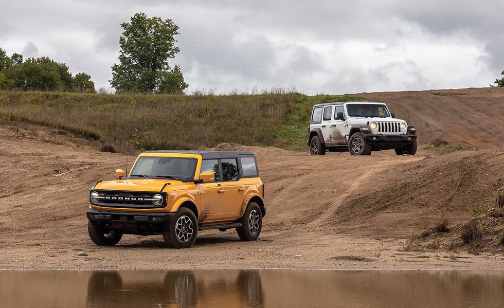 2022 ford bronco and jeep wrangler