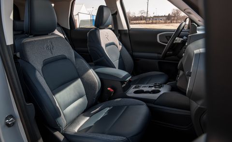 2021 ford bronco sport outer banks interior