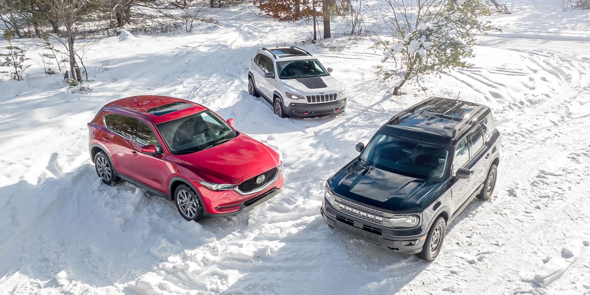 Ford Bronco Sport Vs Mazda Cx 5 2021 Ford Bronco Sport vs. Jeep Cherokee vs. Mazda CX-5 Photos