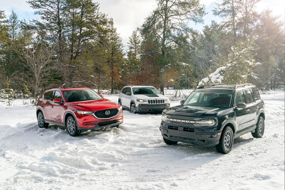 Ford Bronco Sport Vs Mazda Cx 5 2021 Ford Bronco Sport vs. Jeep Cherokee vs. Mazda CX-5 Photos