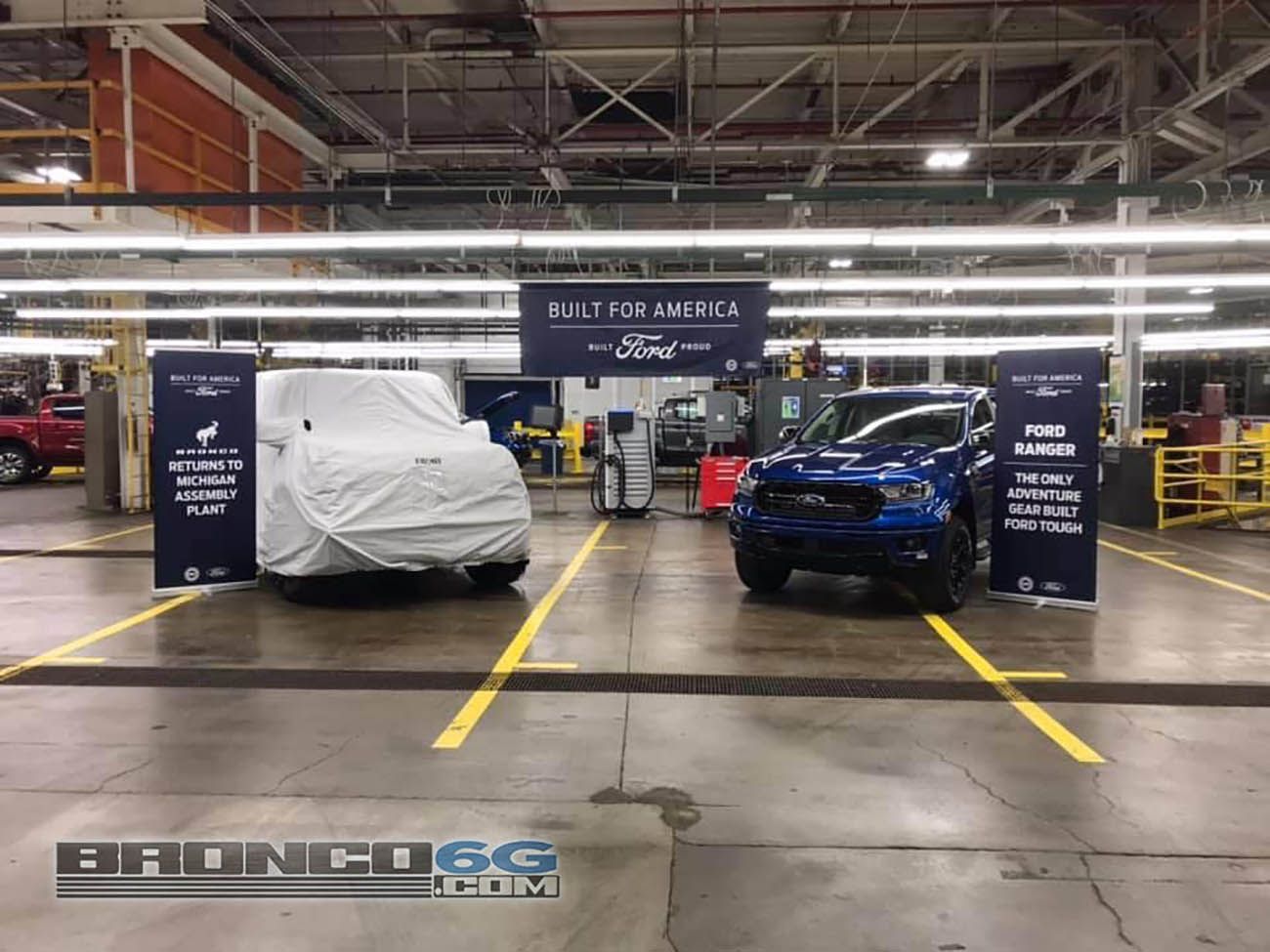 Denver Bronco Themed Ford Bronco Unveiled at Home Game