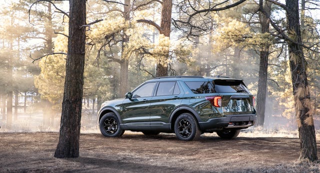 View Photos of the 2021 Ford Explorer Timberline