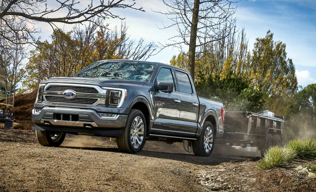 View Photos of the 2021 Ford-F-150 With Onboard Scales