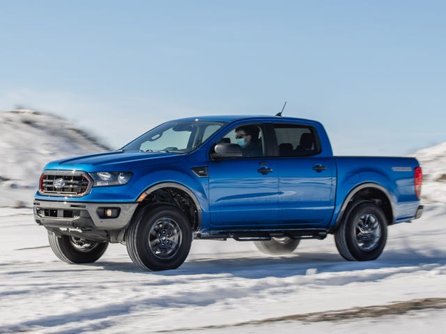 2021 ford ranger tremor front