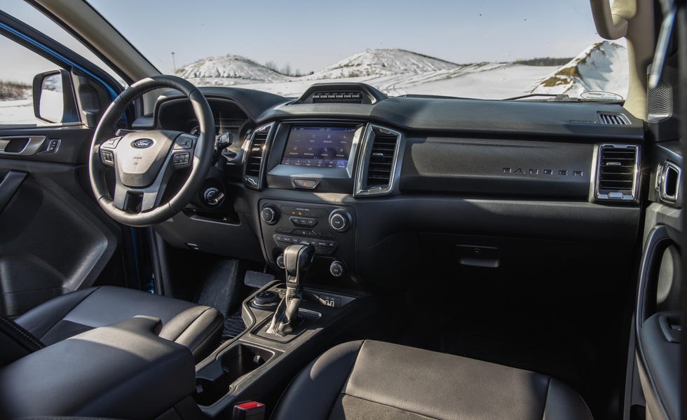 2023 ford ranger tremor interior