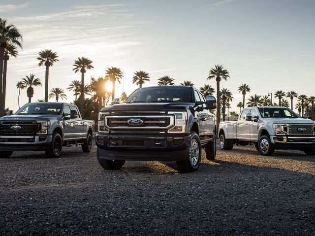 2021 ford super duty front