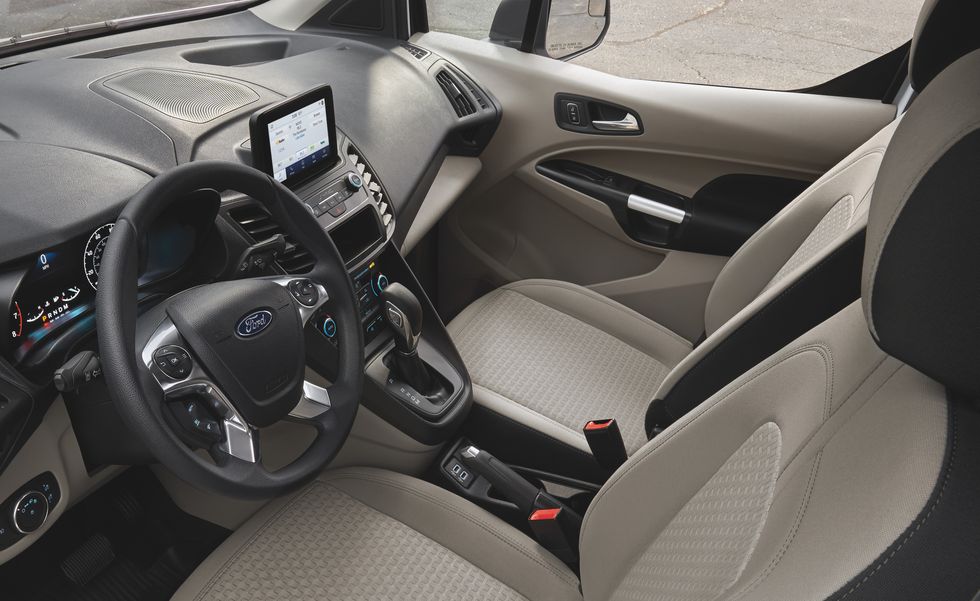 2021 ford transit connect interior