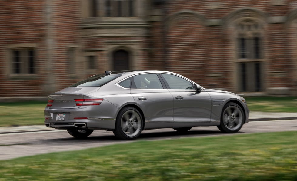 2021 genesis g80 35t rear