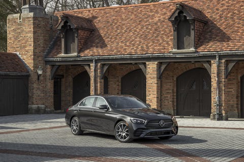 2021 Mercedes-Benz E450 4Matic front YouTuber Mastu