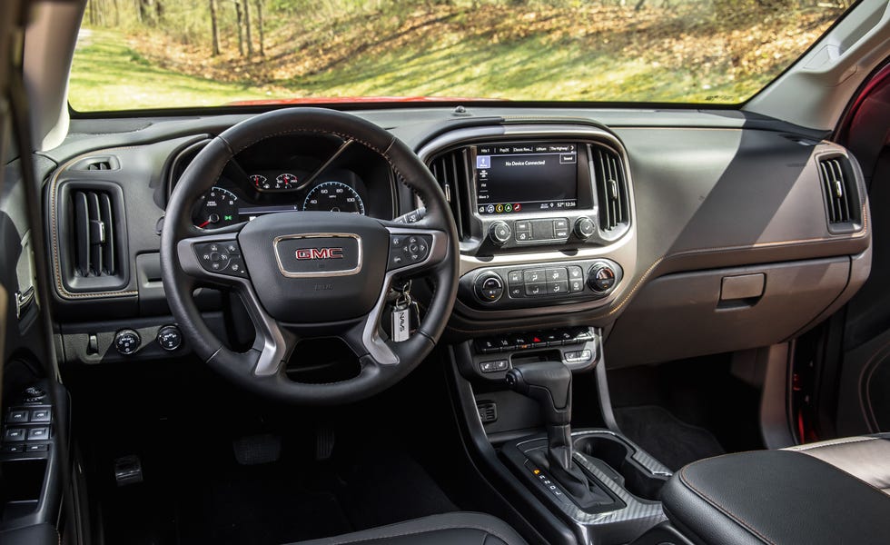 2021 gmc canyon at4 interior