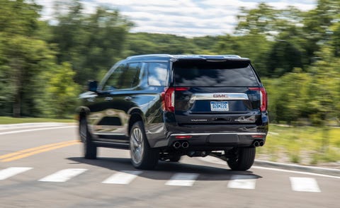 2021 gmc yukon denali rear exterior