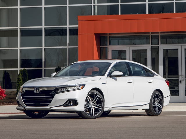 2021 honda accord hybrid front