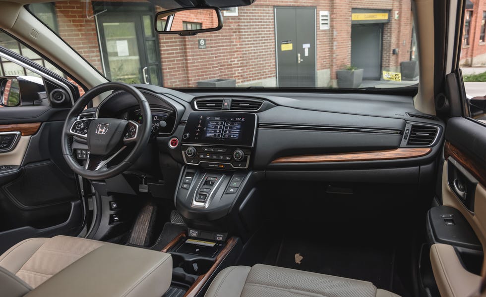 2021 honda crv hybrid touring interior