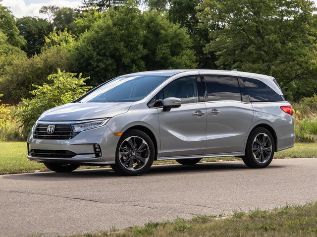 2021 honda odyssey front